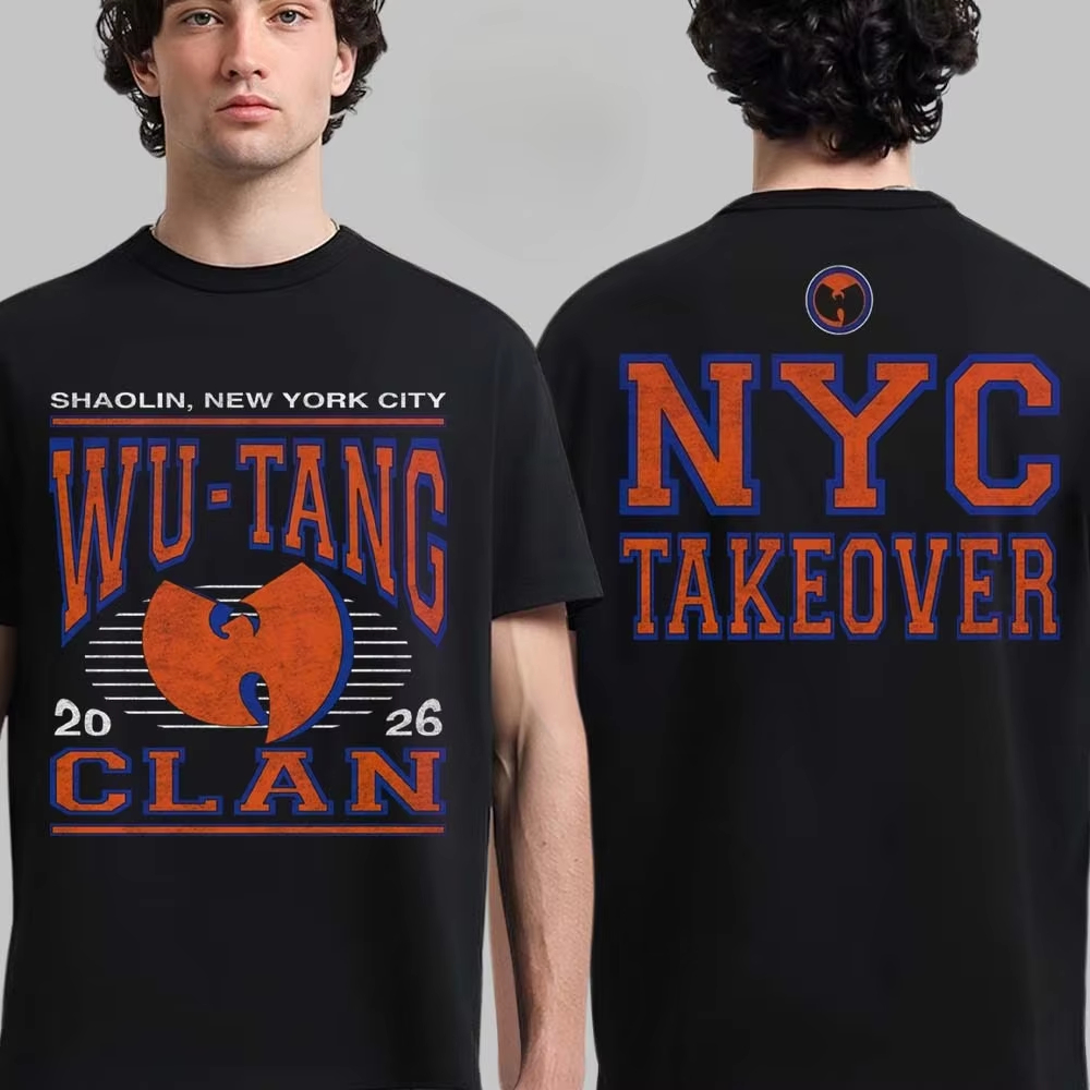 Summer Clothing Nyc - Wu-Tang Clan NYC Takeover Graphic T-shirt
