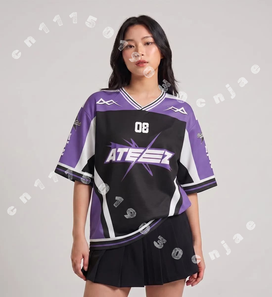 Summer Clothing Uk - ATEEZ K-pop Jersey for Women and