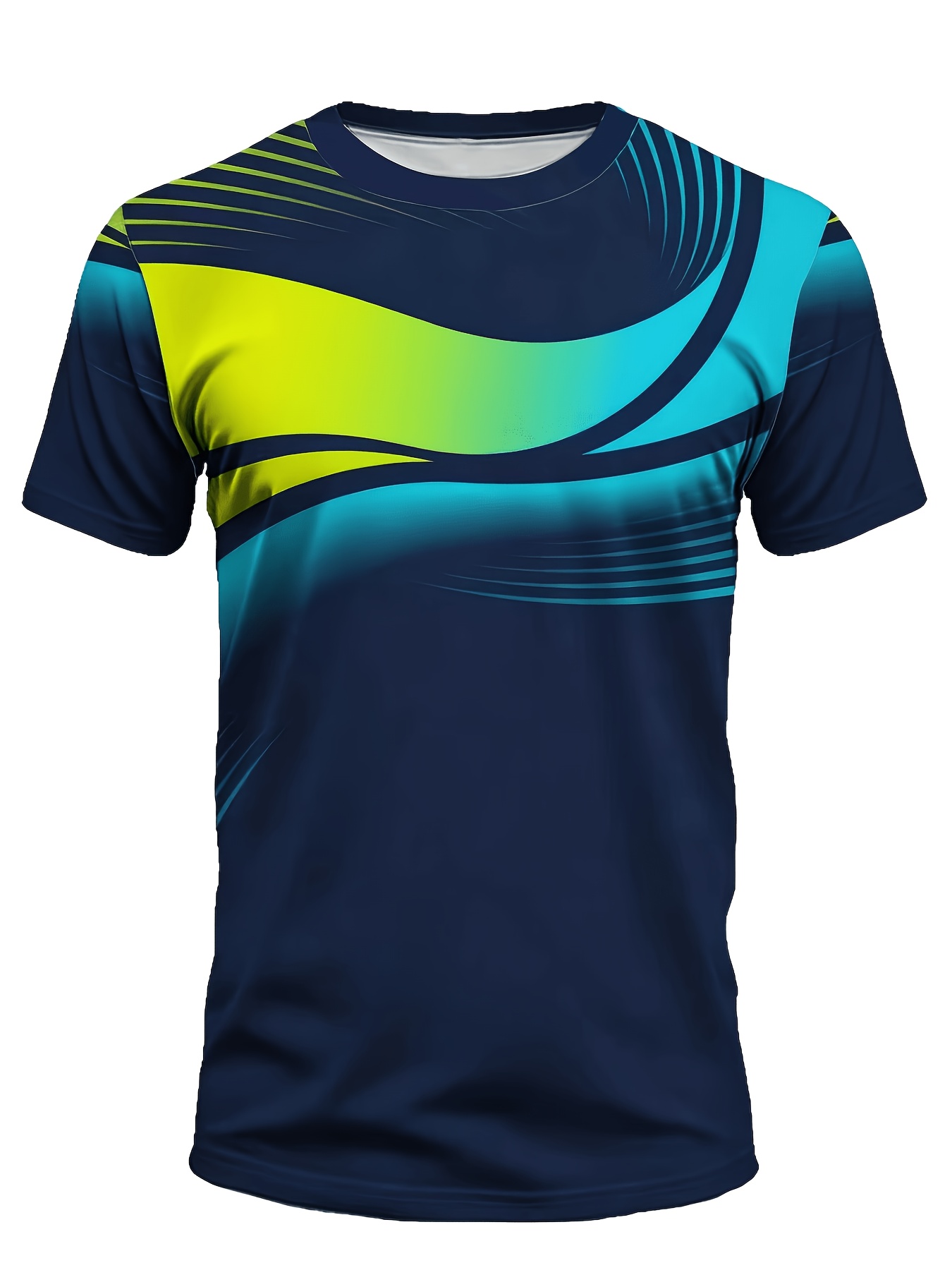 Tie Front Shirt - Men High Elastic Quick Dry Sports