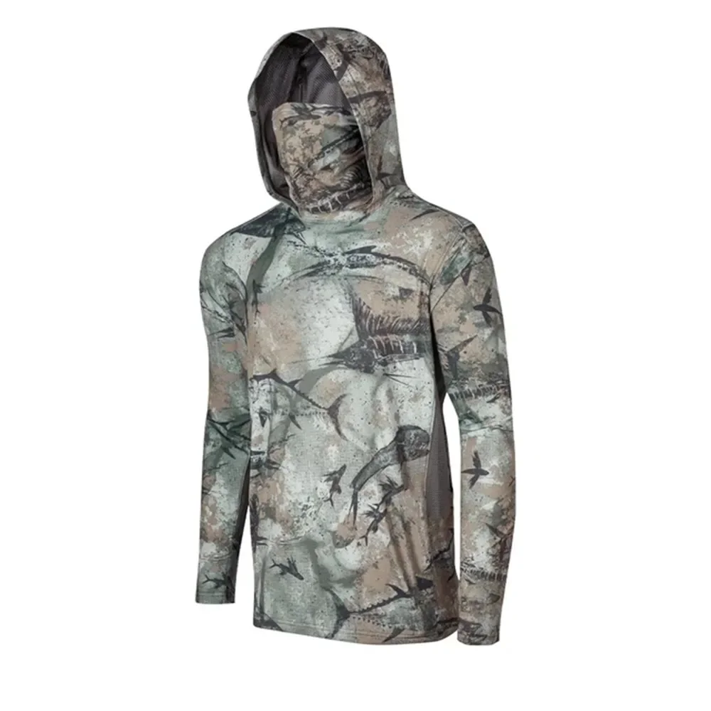 Summer Clothes - Camouflage Fishing Shirt Upf 50 Long