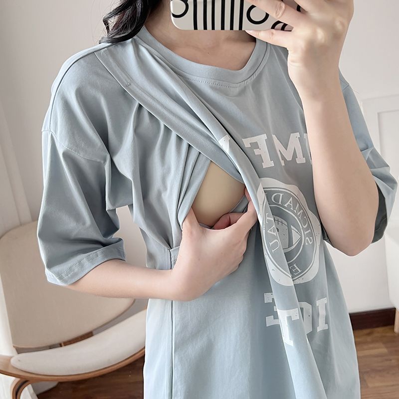 Nursing Dress Pregnant Breastf - огляд і ціна Summer Clothes