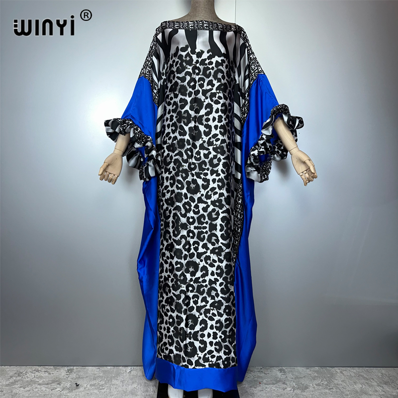 WINYI summer Leopard print eve - огляд і ціна Summer Evenings Clothing