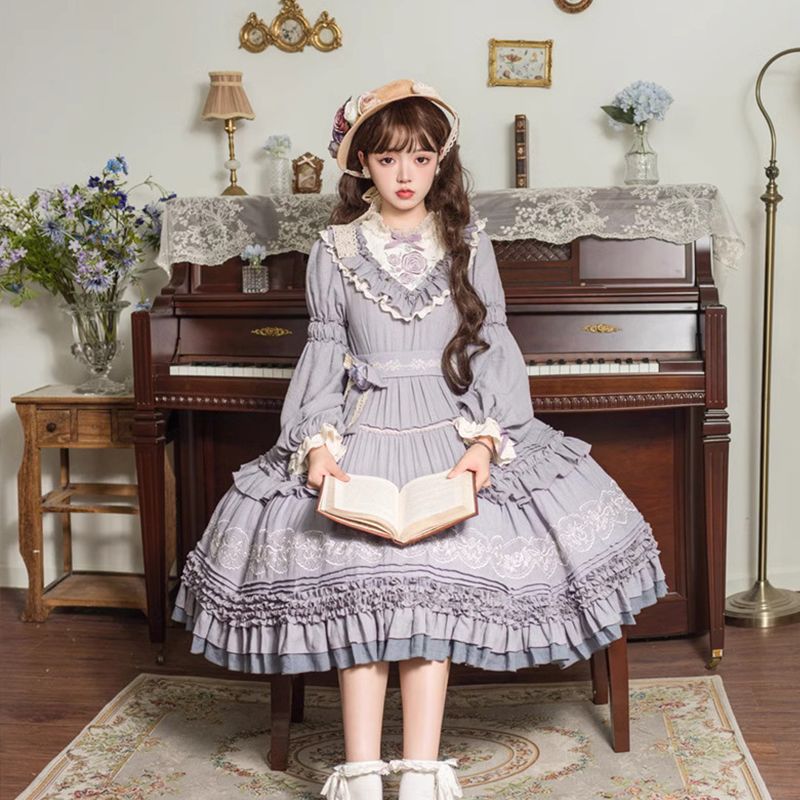 Japanese Cos Kawaii Lolita Dre - огляд і ціна Summer Victorian Clothing