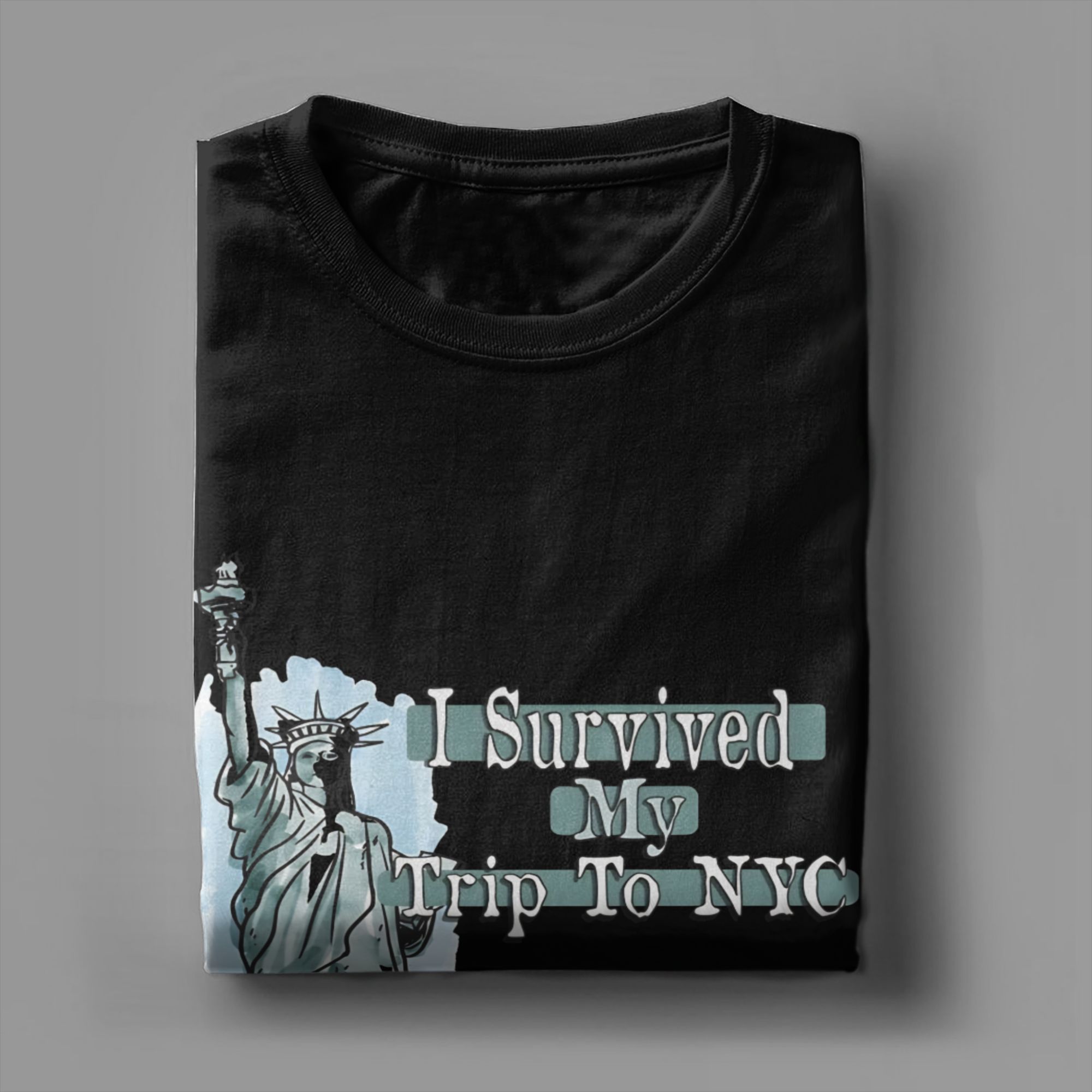 Funny I Survived My Trip To NY - огляд і ціна Summer Clothing Nyc