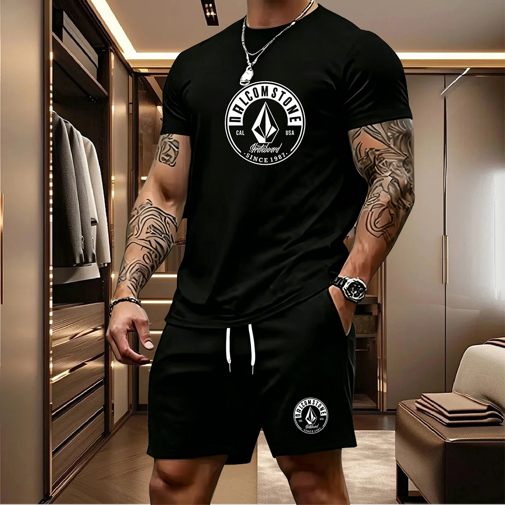 Men's Casual Sportswear 2-piec - огляд і ціна Summer Clothing For Young Men