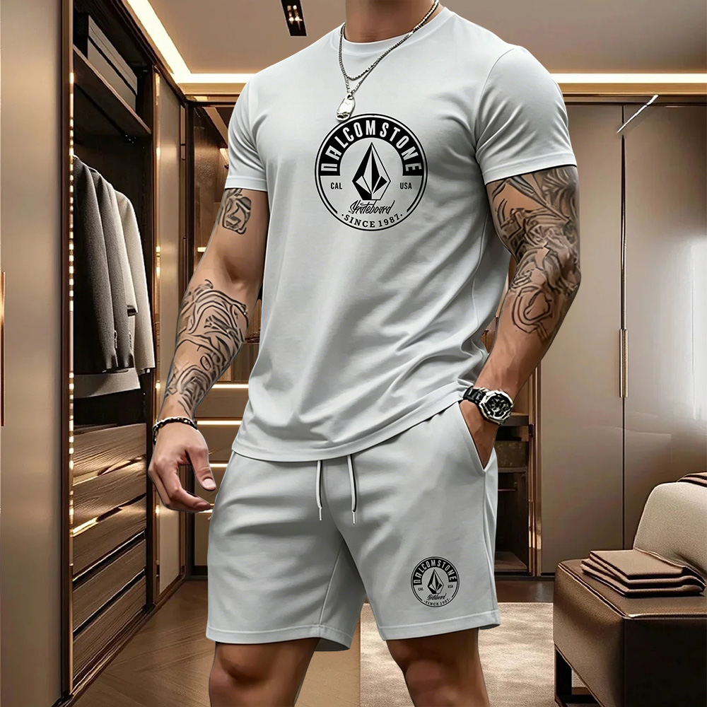 Men's Casual Sportswear 2-piec - огляд і ціна Summer Clothing For Young Men