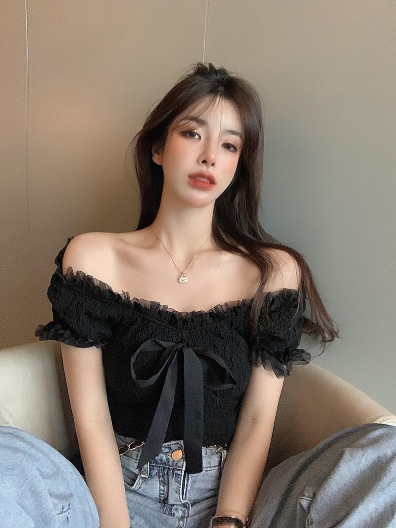 Bow Blouses Women Tender Haraj - огляд і ціна Crop Blouse Linen