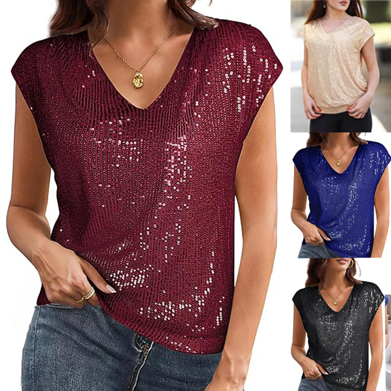 2025 Spring Tops Black Sequin  - огляд і ціна Summer Evenings Clothing