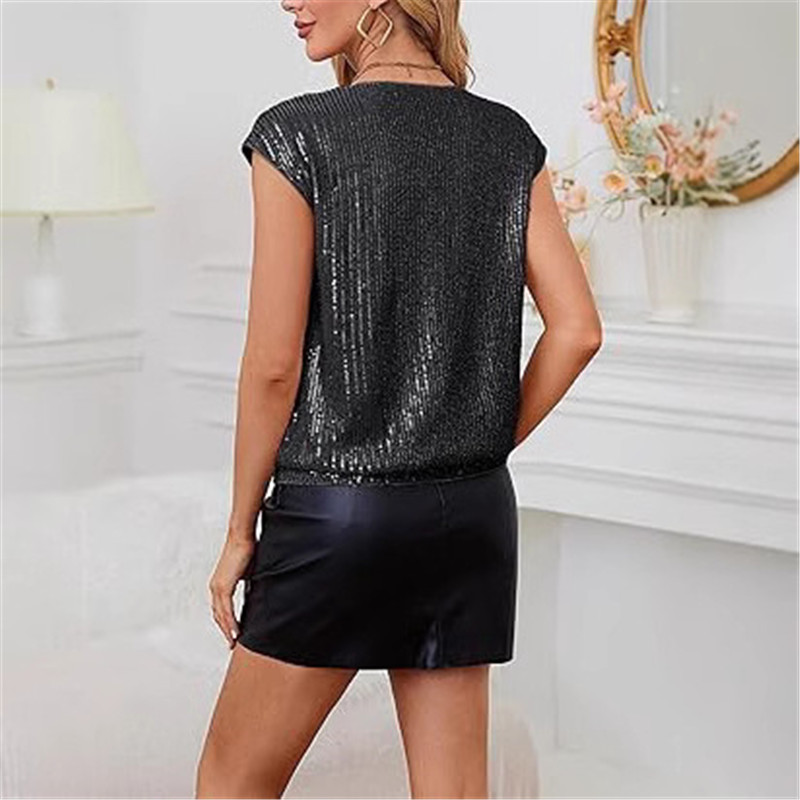 2025 Spring Tops Black Sequin  - огляд і ціна Summer Evenings Clothing