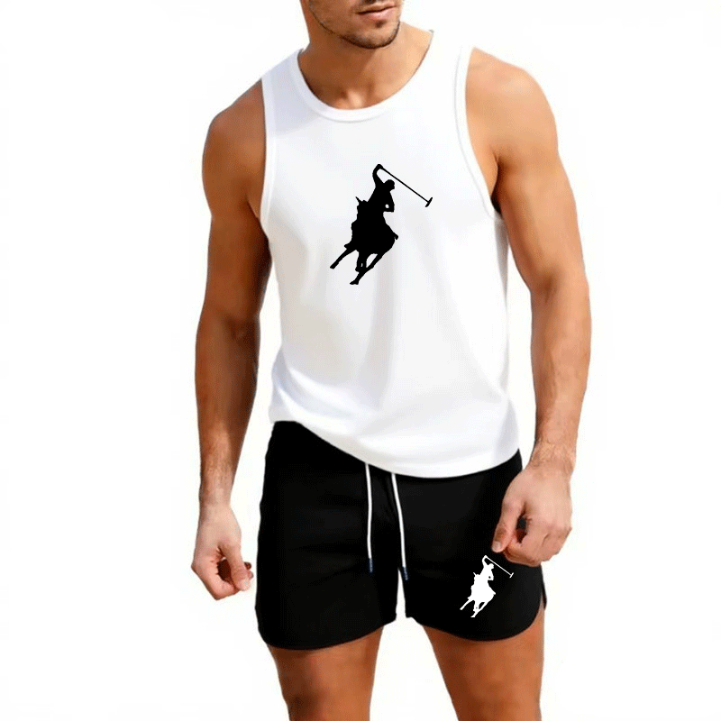 European Men Summer Vest and S - огляд і ціна Summer Clothing Trend