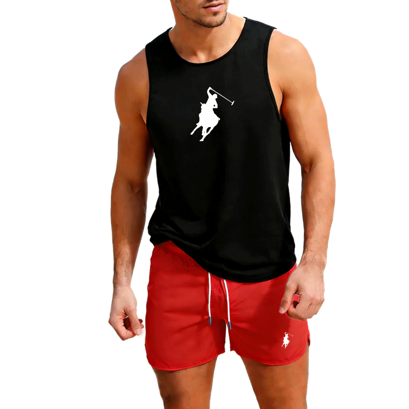 European Men Summer Vest and S - огляд і ціна Summer Clothing Trend