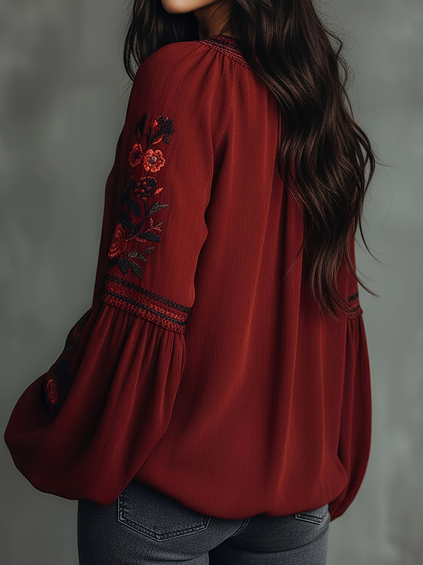 Women‘s Spring Blouse Retro Em - огляд і ціна Summer Clothing For Plus Size Women