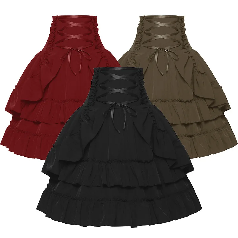 Women Victorian Skirt Medieval - огляд і ціна Summer Victorian Clothing