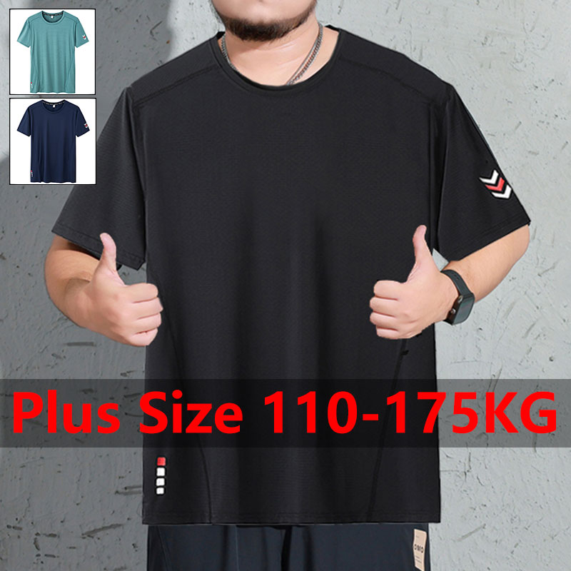 Men's Plus Size T-shirt 5XL 6X - огляд і ціна Summer Clothing Plus Size
