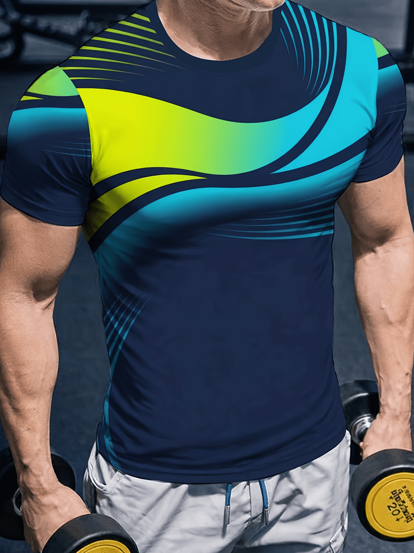 Men High Elastic Quick Dry Spo - огляд і ціна Tie Front Shirt