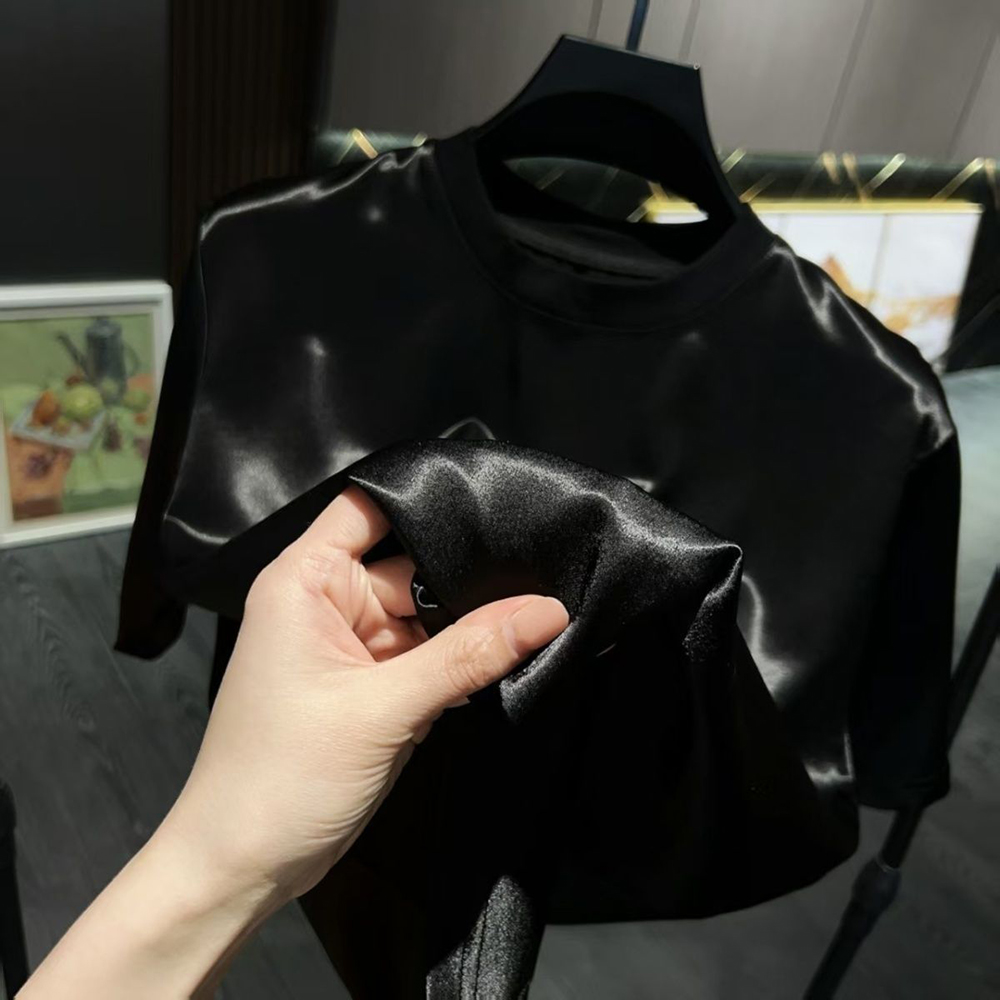 Mens Acetate Fiber Satin Gloss - огляд і ціна Summer Clothing For Young Men