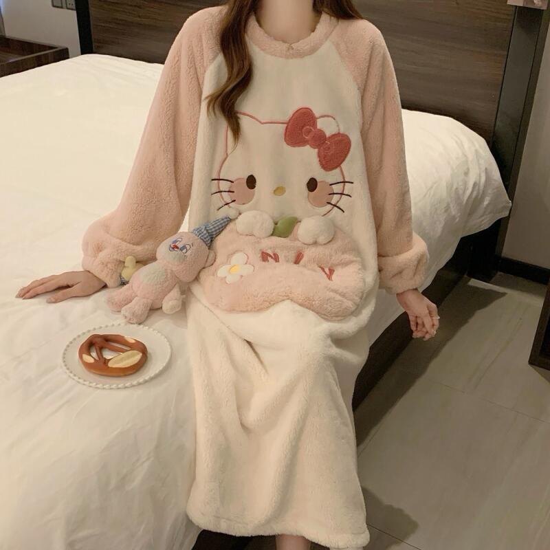 Winter Nightgown Hello Kitty W - огляд і ціна Summer Clothes