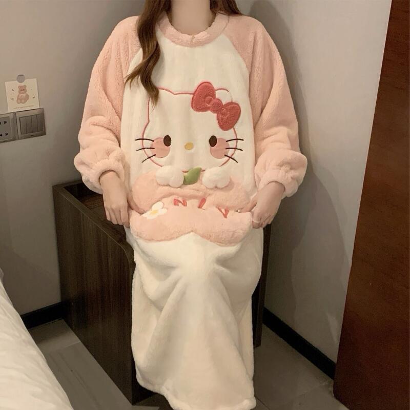 Winter Nightgown Hello Kitty W - огляд і ціна Summer Clothes