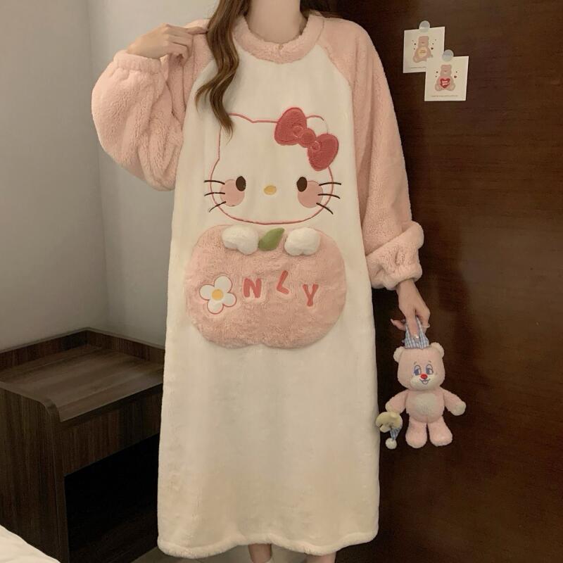 Winter Nightgown Hello Kitty W - огляд і ціна Summer Clothes