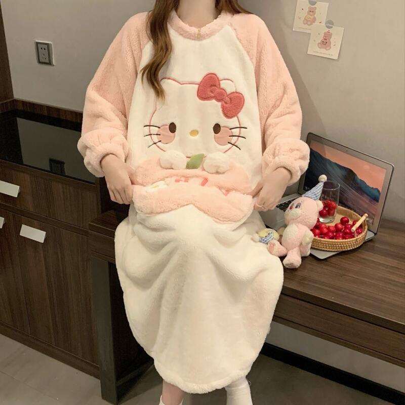 Winter Nightgown Hello Kitty W - огляд і ціна Summer Clothes