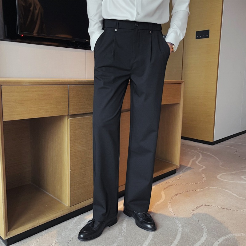 Men Straight Leg Pants Summer  - огляд і ціна Quality Summer Clothing
