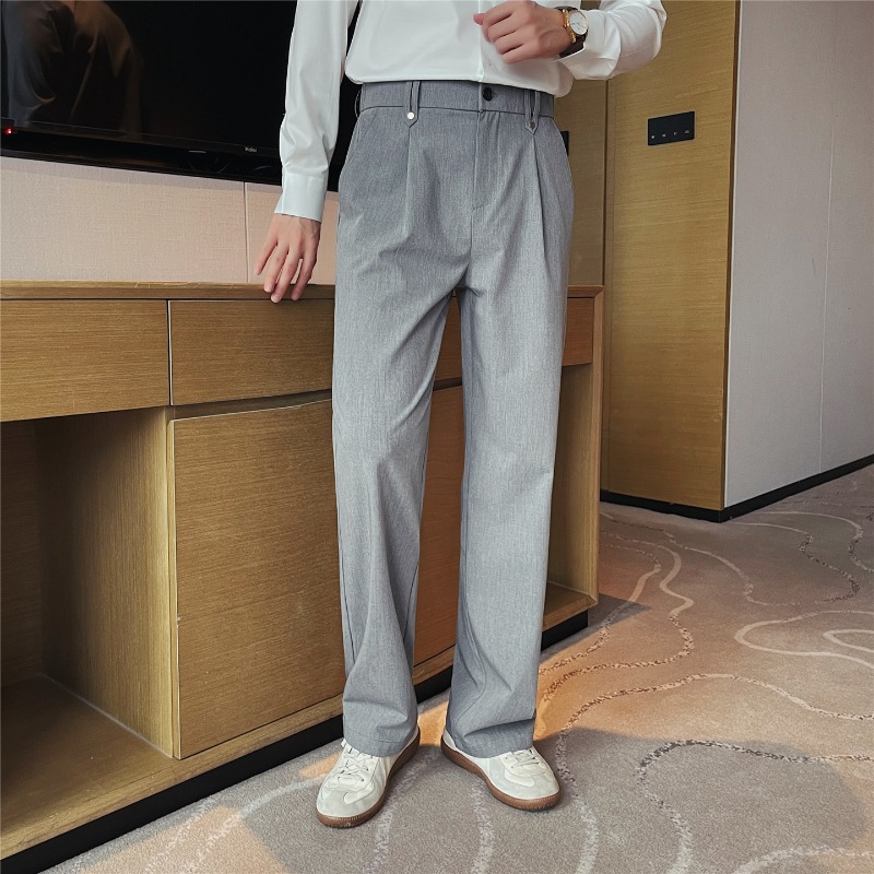 Men Straight Leg Pants Summer  - огляд і ціна Quality Summer Clothing