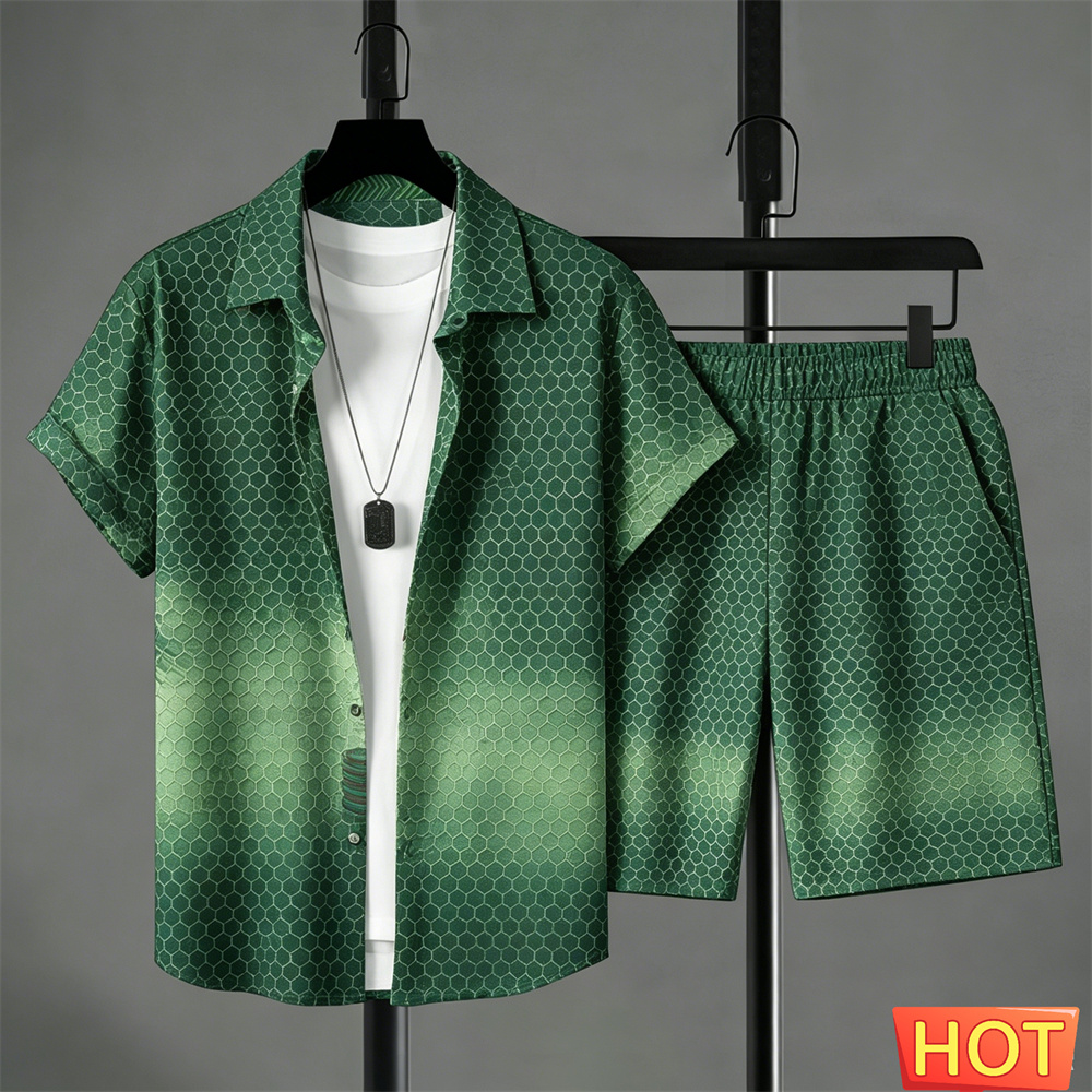 Summer Outfits Man Shirt Set G - огляд і ціна Summer Clothing Trend