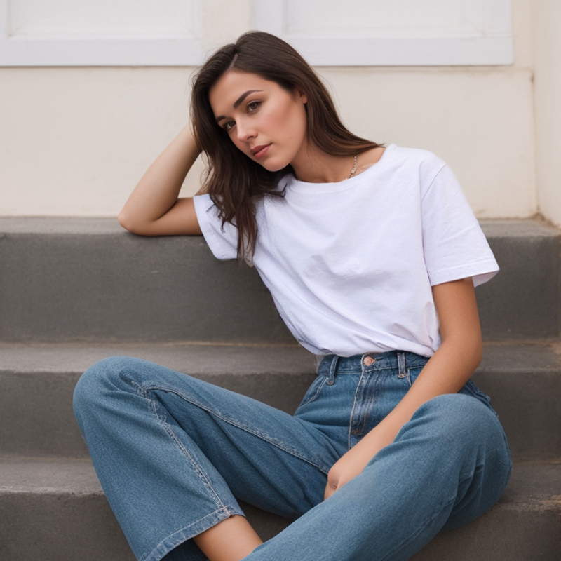 Cotton Plus Size Short Sleeve  - огляд і ціна Quality Summer Clothing