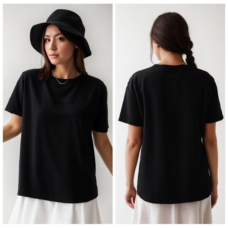 Cotton Plus Size Short Sleeve  - огляд і ціна Quality Summer Clothing
