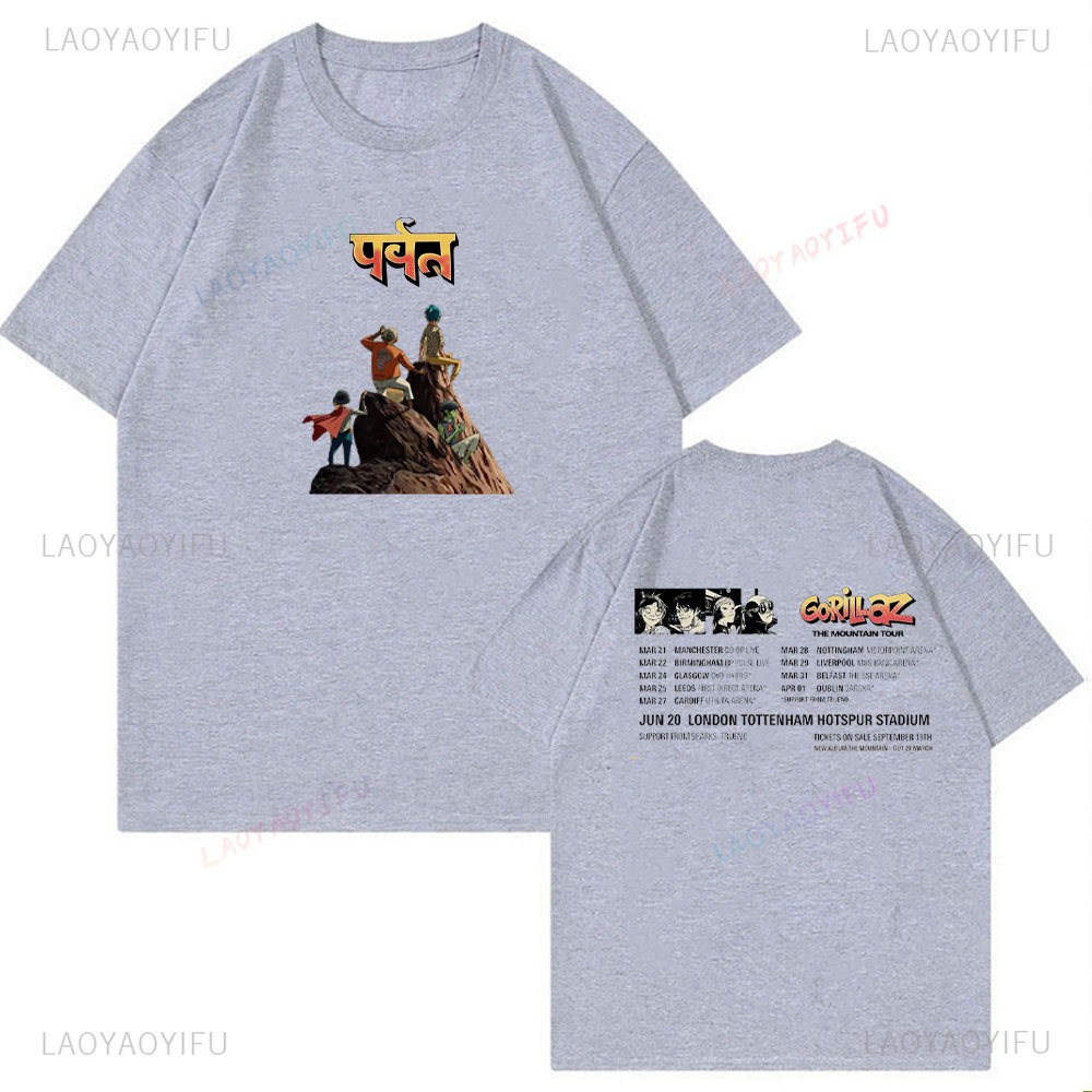 Unisex Cotton Tshirt Gorillaz  - огляд і ціна Summer Clothing Uk