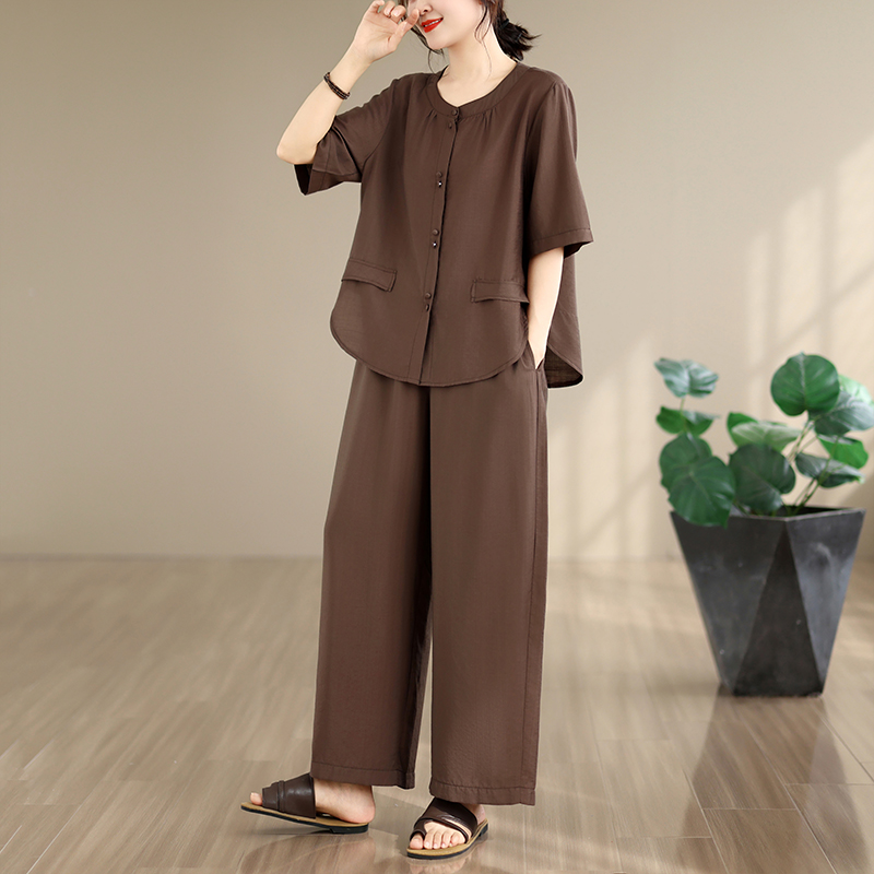 New Summer Cotton Linen Loose  - огляд і ціна Summer Clothing For Women Over 60