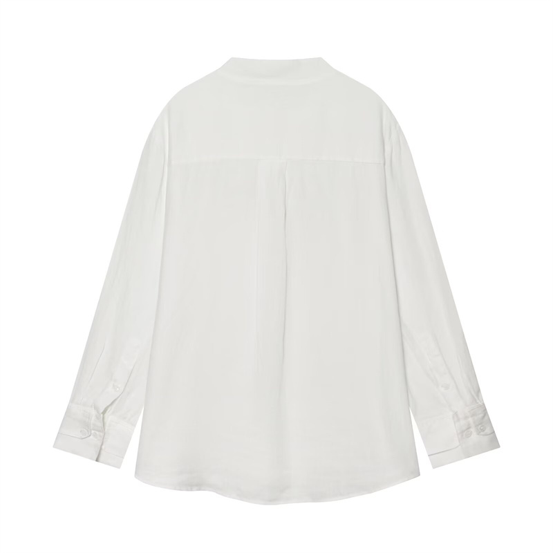 Women's Shirt 2026 Summer New  - огляд і ціна Tie Front Shirt