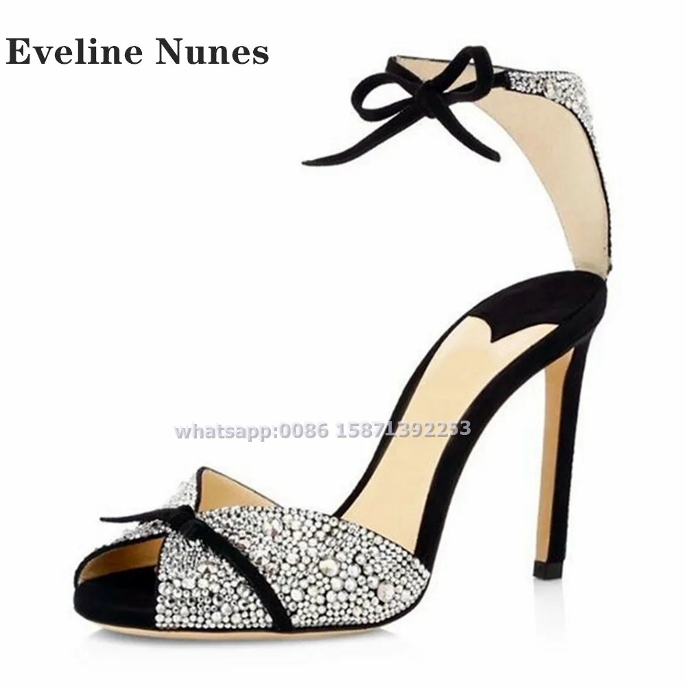 Bow Rhinestone Ankle Strap San - огляд і ціна Summer Clothing Dress