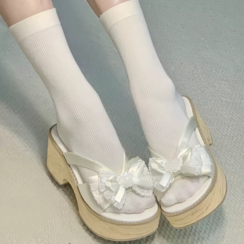 Sweet Bow Wood Grain Thick Bot - огляд і ціна Summer Clothing Dress