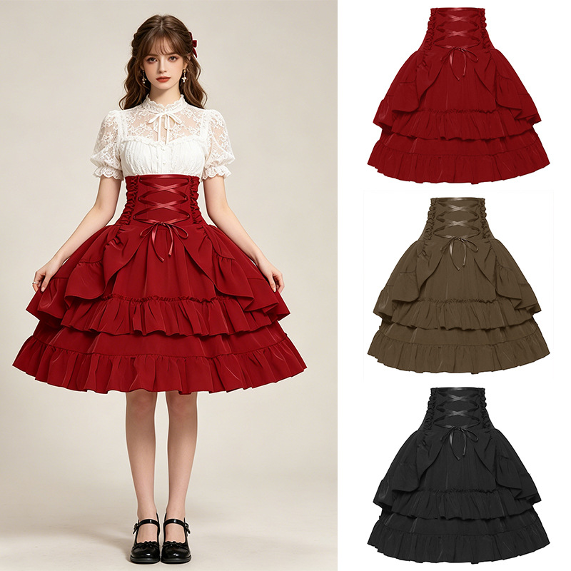 Women Victorian Skirt Medieval - огляд і ціна Summer Victorian Clothing