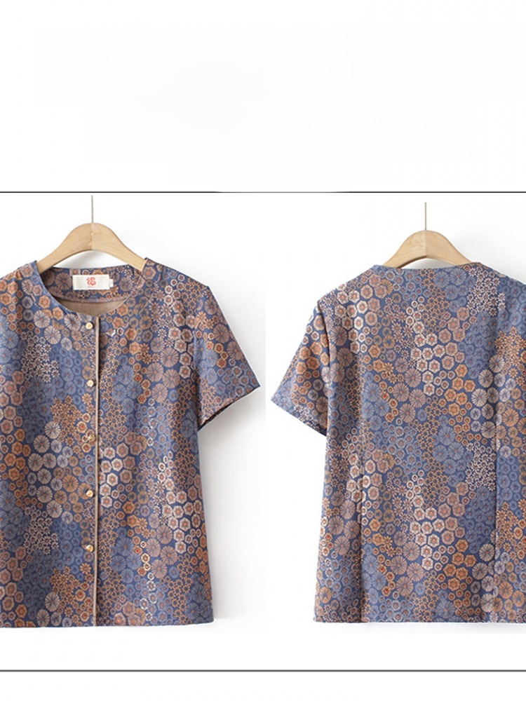 Grandma Style Short Sleeve Two - огляд і ціна Summer Clothing For Women Over 60