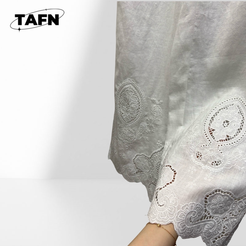 Luxury Linen Blend Two Piece S - огляд і ціна Crop Blouse Linen