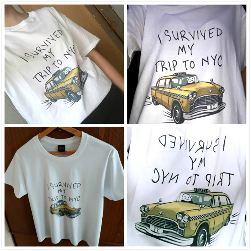 Funny Tshirt Men Women I Survi - огляд і ціна Summer Clothing Nyc