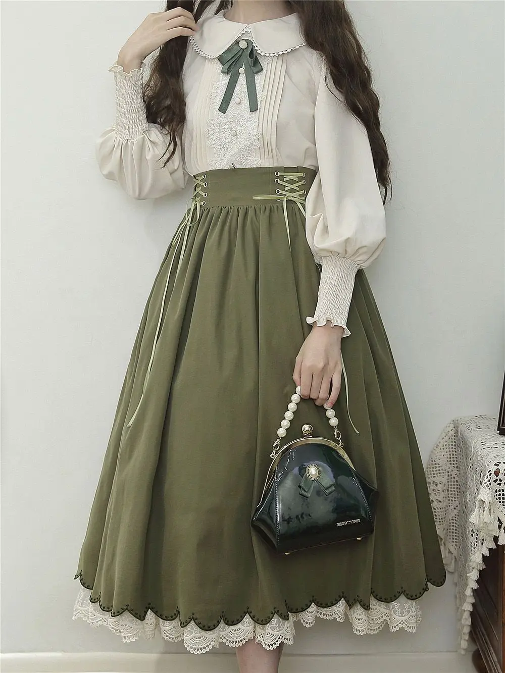 NONSAR Lolita Embroidery Dress - огляд і ціна Summer Victorian Clothing