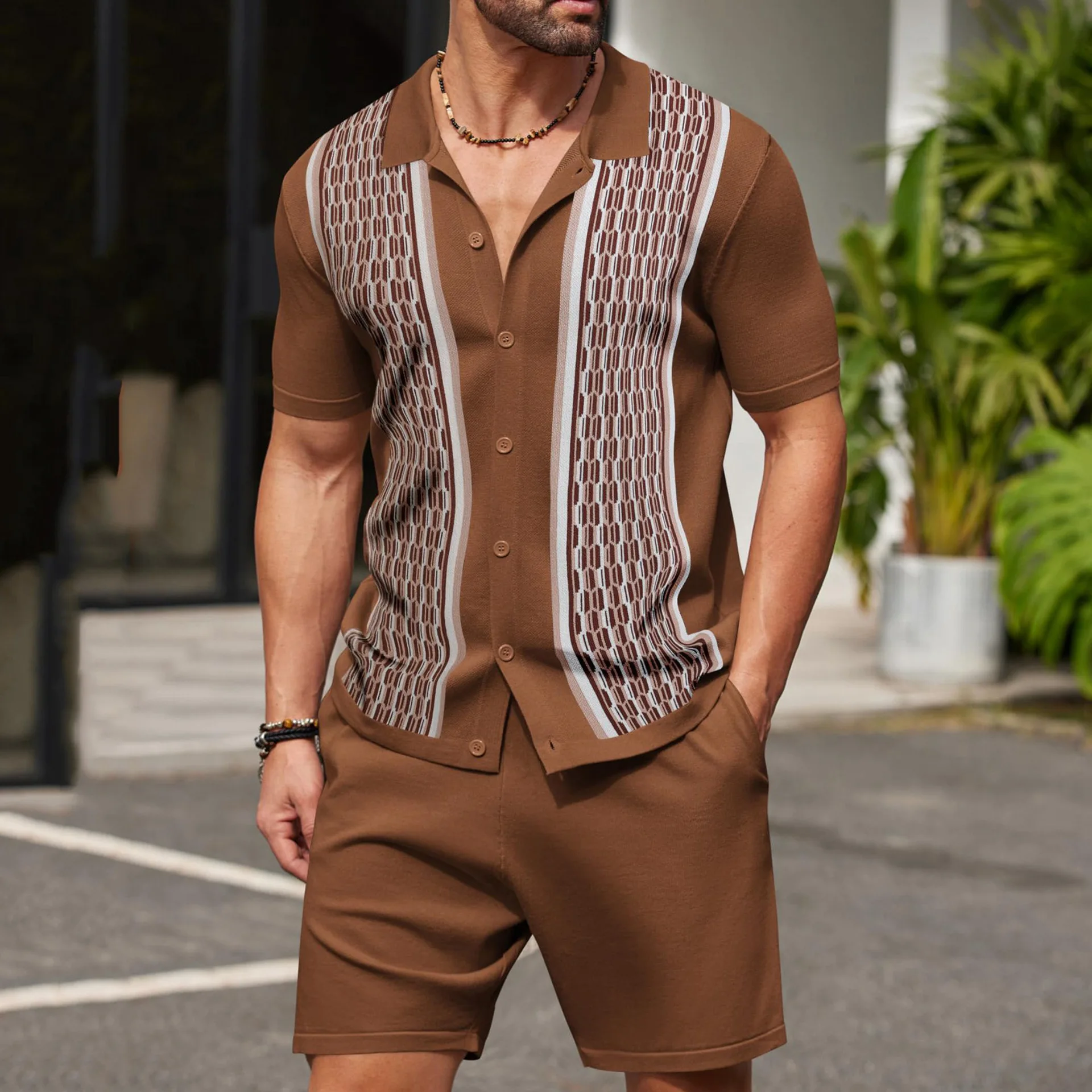 Summer Male Ice Silk Short-sle - огляд і ціна Quality Summer Clothing