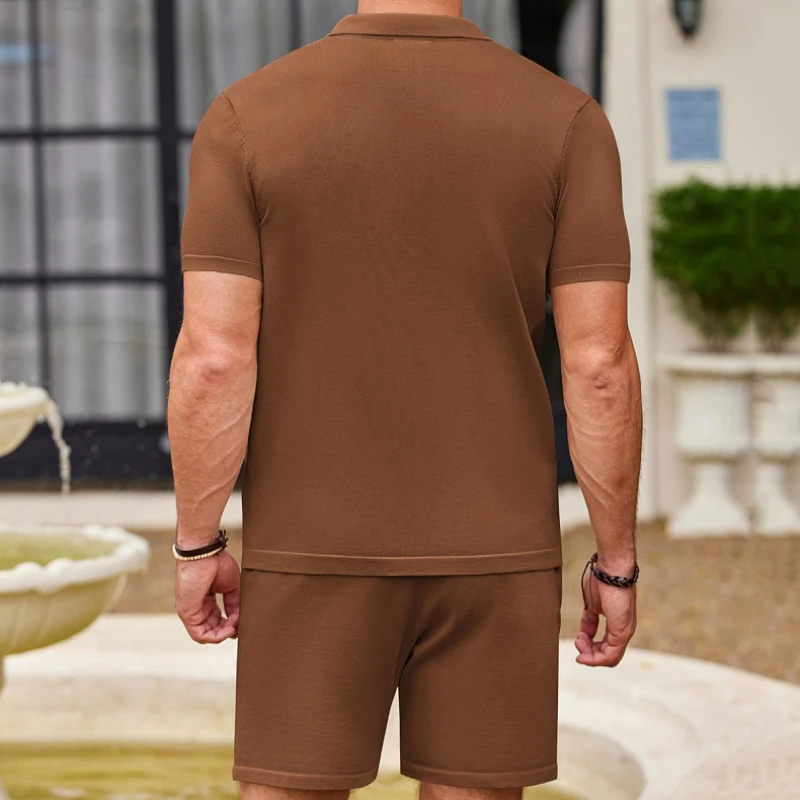 Summer Male Ice Silk Short-sle - огляд і ціна Quality Summer Clothing