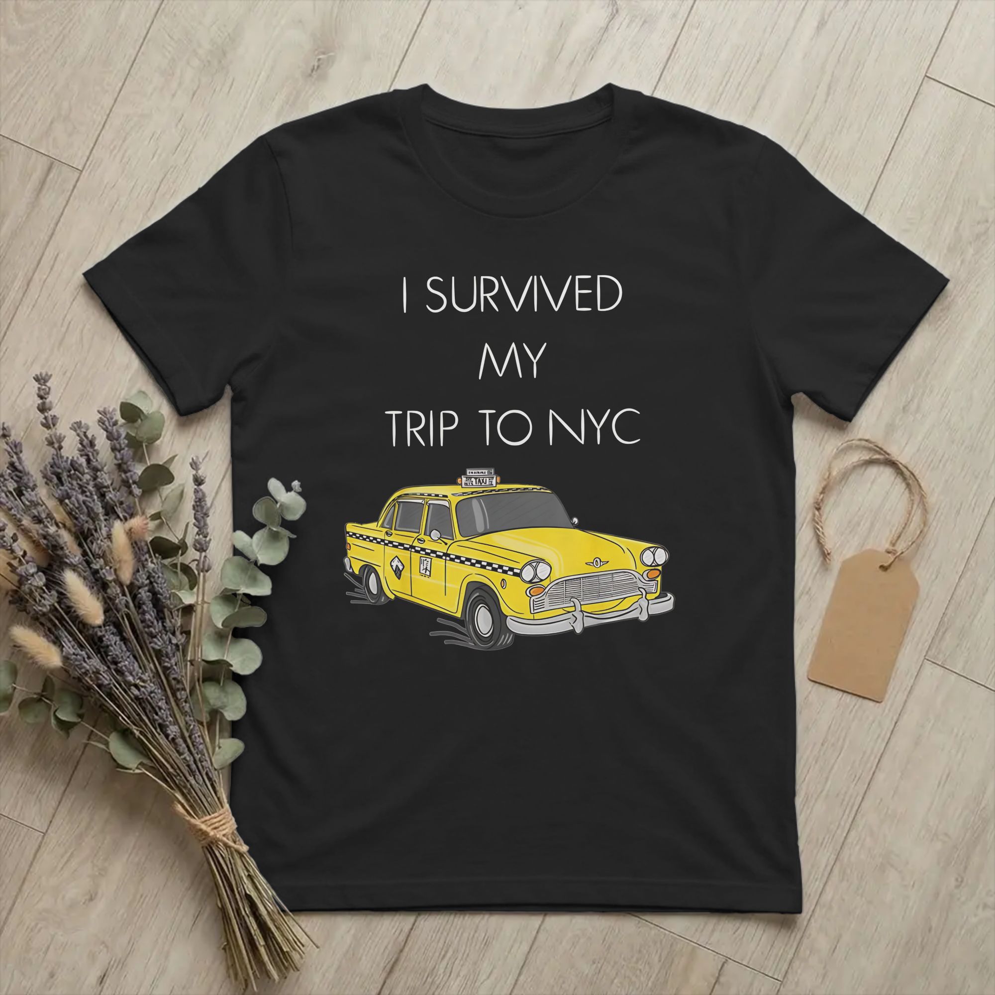 Vintage I Survived My Trip To  - огляд і ціна Summer Clothing Nyc