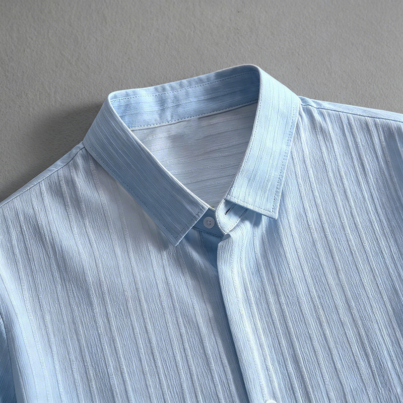 2026 New Men Vertical Wrinkle  - огляд і ціна Summer Clothing Trend