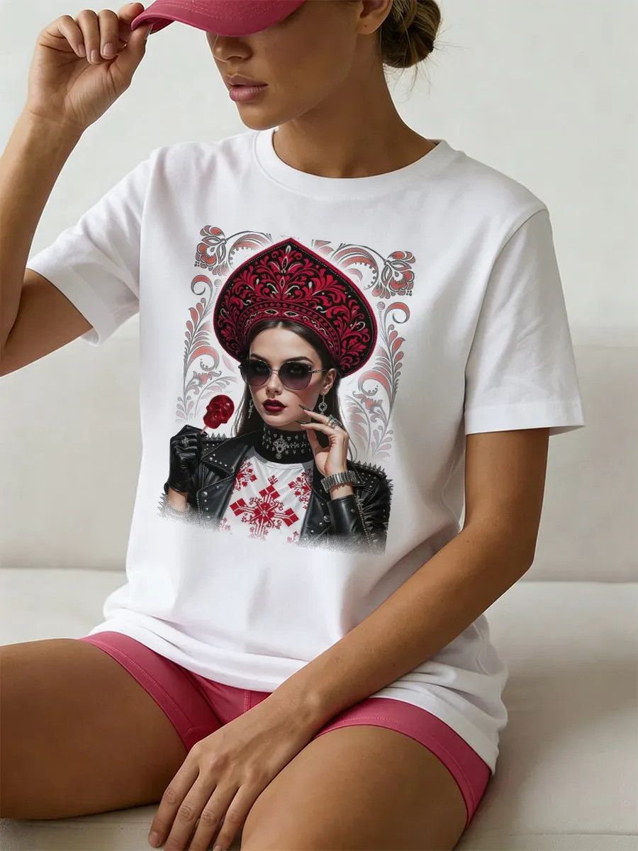 Vintage Russian Portrait Print - огляд і ціна Summer Evenings Clothing