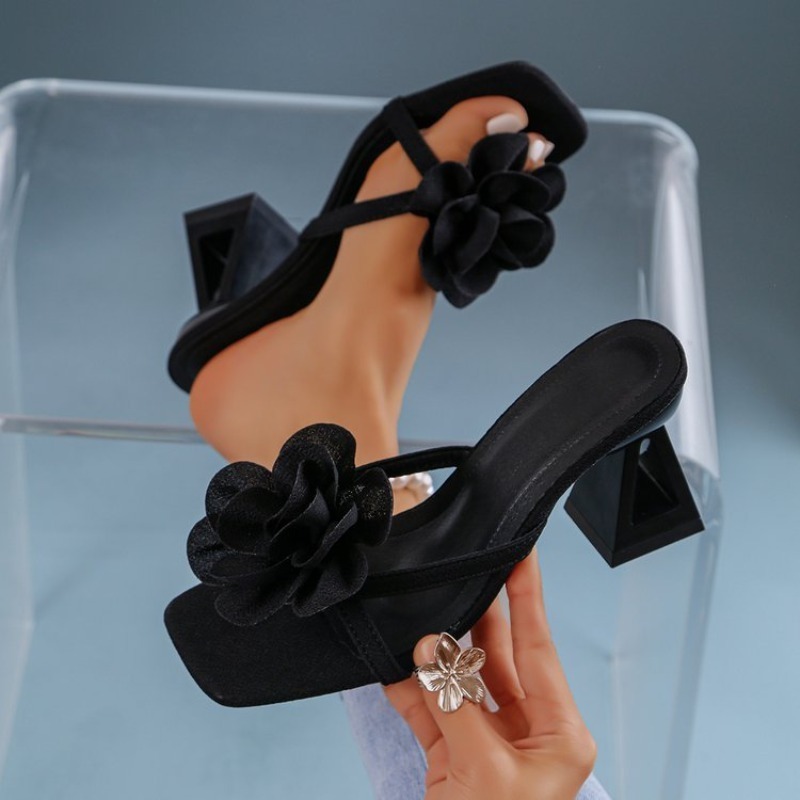 Womens 3D Flower Decor Sandals - огляд і ціна Summer Clothing Dress
