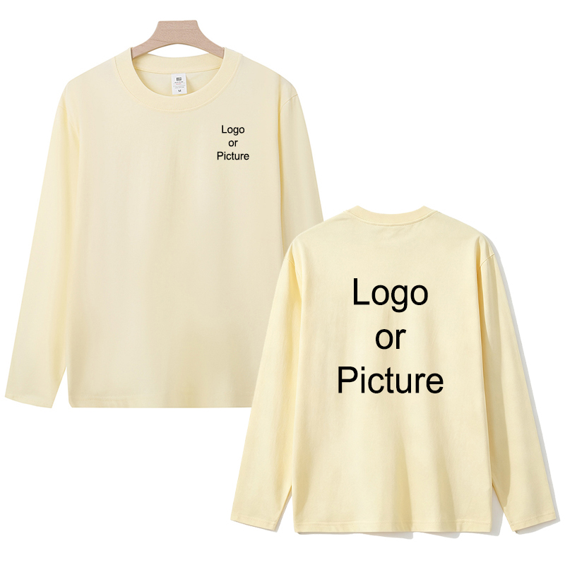 Customized Cotton Long Sleeve  - огляд і ціна Summer Clothing For Young Men