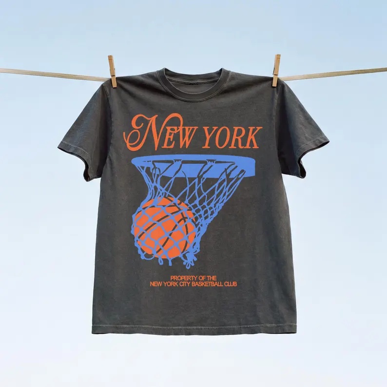 New York Basketball T-shirt Me - огляд і ціна Summer Clothing Nyc