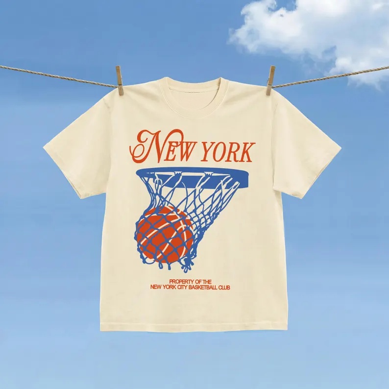 New York Basketball T-shirt Me - огляд і ціна Summer Clothing Nyc