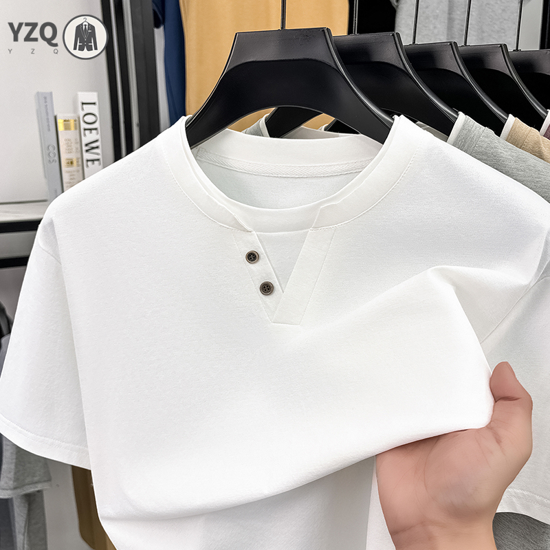 Mens Short Sleeve T Shirt Henl - огляд і ціна Summer Clothing For Young Men