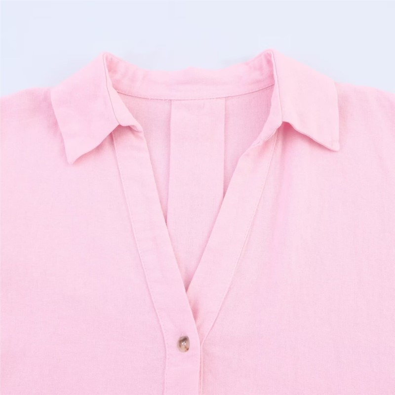 HipSeam Wide Sleeved Shirt Wom - огляд і ціна Tie Front Shirt